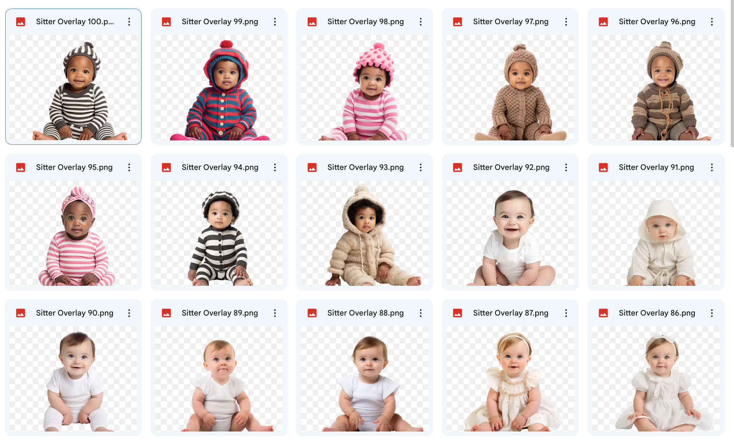 Super Sitters Asset Pack - Meg Bitton Productions
