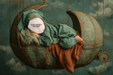Newborn Kit: Antique Balloon Ride