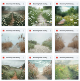 Ultimate Blooming Path Background Bundle
