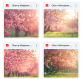 Ultimate Cherry Blossoms Background Bundle