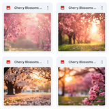Ultimate Cherry Blossoms Background Bundle