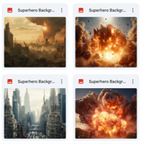 Ultimate Super Hero Background Bundle