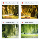 Ultimate Willow Tree Background Bundle