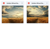 Ultimate Golden Wheat Background Bundle