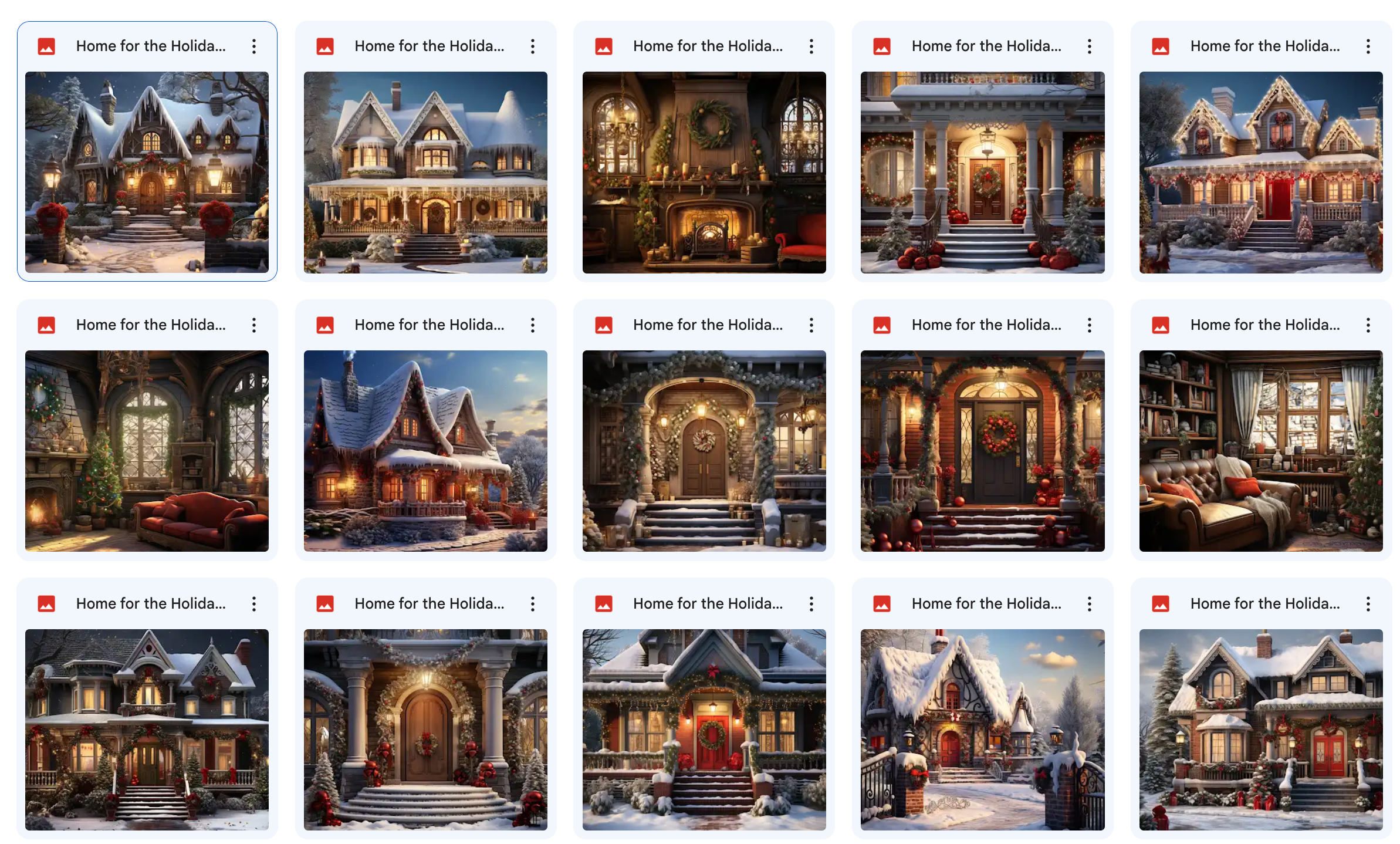 Ultimate Home for the Holidays Background Bundle - Meg Bitton Productions