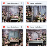 Easter Studio Background Bundle