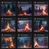 Ultimate Bonfire Background Bundle