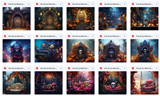 Ultimate Día de los Muertos Background Bundle - Meg Bitton Productions