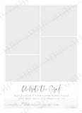 Floral Senior Announcement Template #2