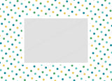 Boy Rainbow Baby Announcement Template