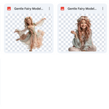 Magical Gentle Fairy Model Overlays
