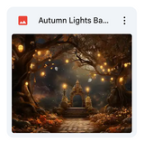 Autumn Lights Background Bundle