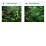 Magical Jurassic Foliage Textures
