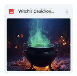 Witch's Cauldron Background Bundle