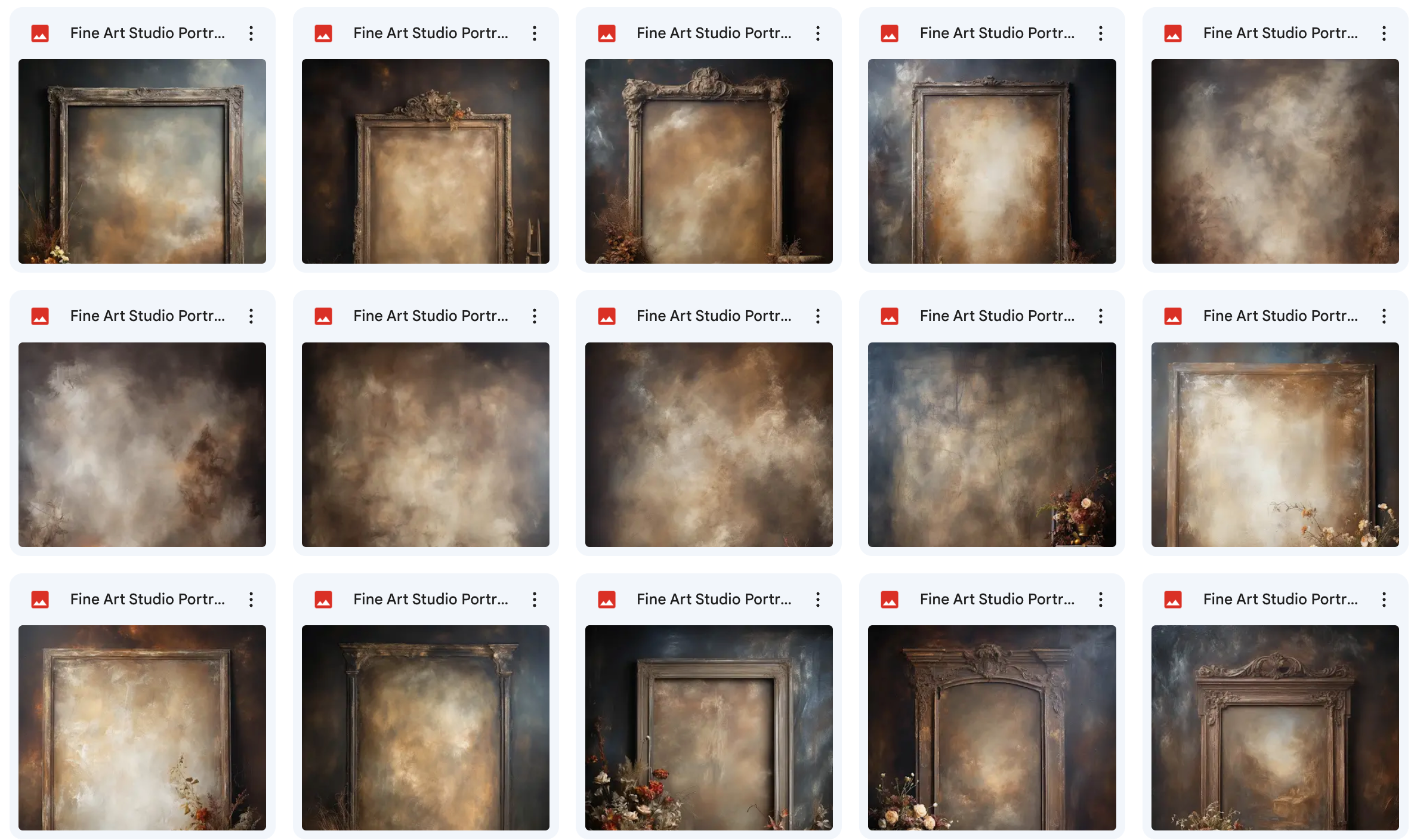 Ultimate Fine Art Studio Portrait Background Bundle - Meg Bitton Productions