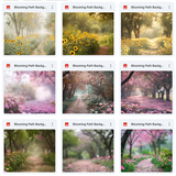 Ultimate Blooming Path Background Bundle