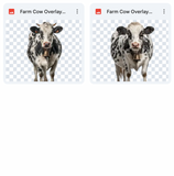 Magical Farm Cow Overlays