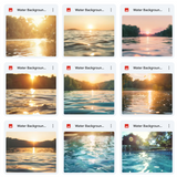 Ultimate Water Background Bundle
