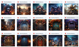 Ultimate Día de los Muertos Background Bundle - Meg Bitton Productions