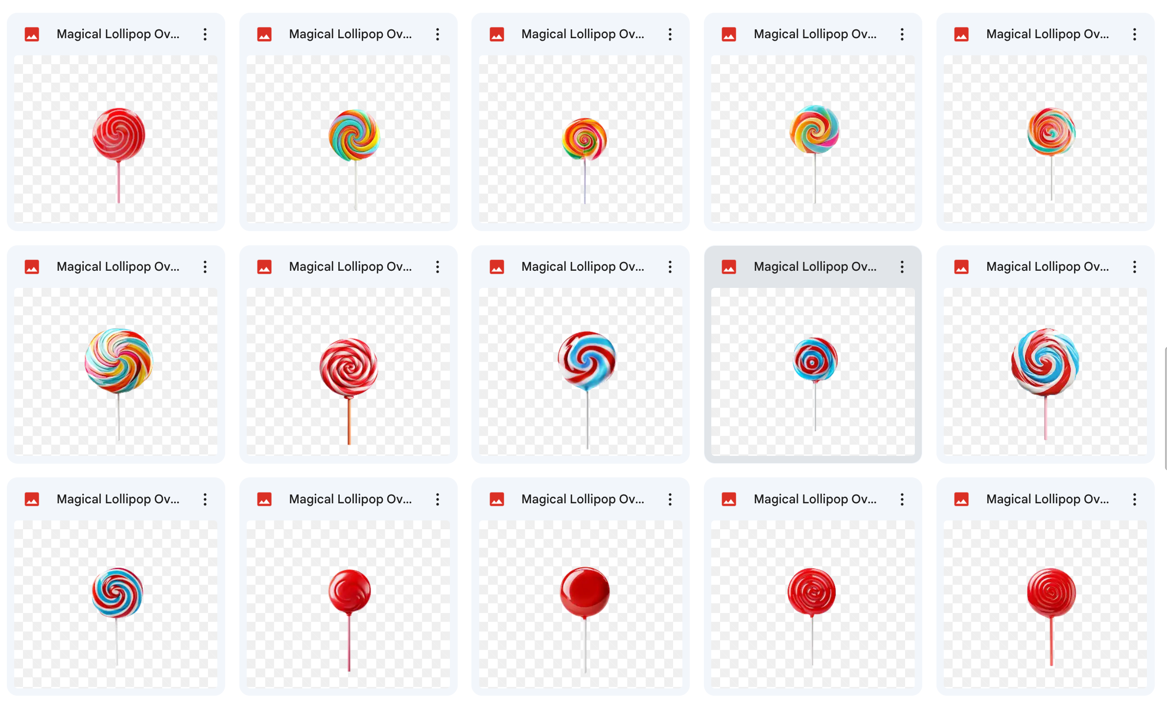 Magical Big Lollipop Asset Pack - Meg Bitton Productions