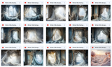 Ultimate Winter Silks Background Bundle - Meg Bitton Productions