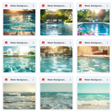 Ultimate Water Background Bundle