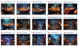 Ultimate Día de los Muertos Background Bundle - Meg Bitton Productions