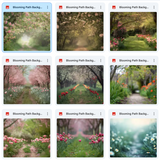 Ultimate Blooming Path Background Bundle