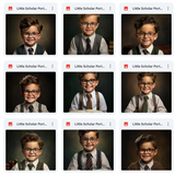 Fine Art Little Scholars Asset Pack