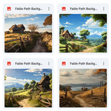 Ultimate Fable Path Background Bundle