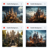 Ultimate Castle Background Bundle