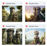 Ultimate Fairytale Tower Background Bundle