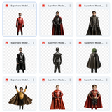 Super Hero Background & Subject Asset Pack