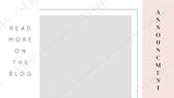 Pastel Facebook Cover Template Bundle