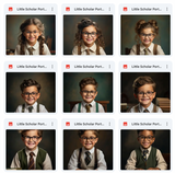 Fine Art Little Scholars Asset Pack