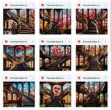 Ultimate Fairytale Stairs Background Bundle