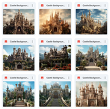 Ultimate Castle Background Bundle