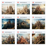 Ultimate Castle Background Bundle