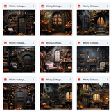 Ultimate Witchy Cottage Background Bundle