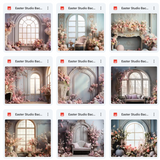 Ultimate Easter Studio Background Bundle