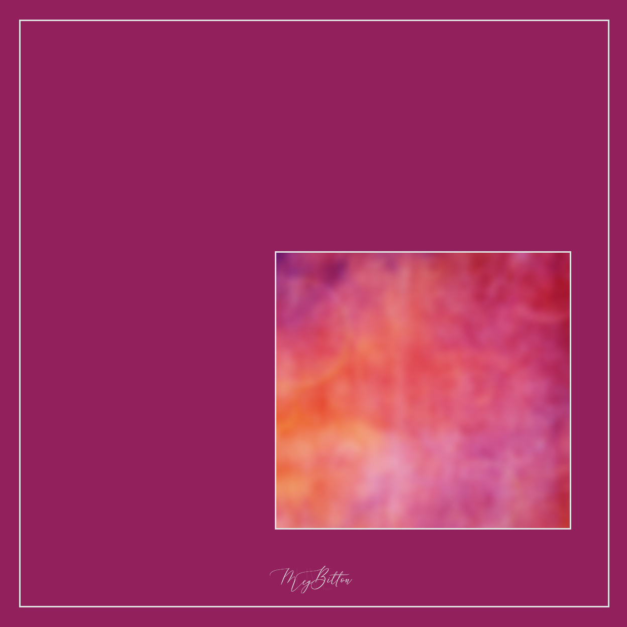 Magical Single Texture - Berry Tie Dye - Meg Bitton Productions
