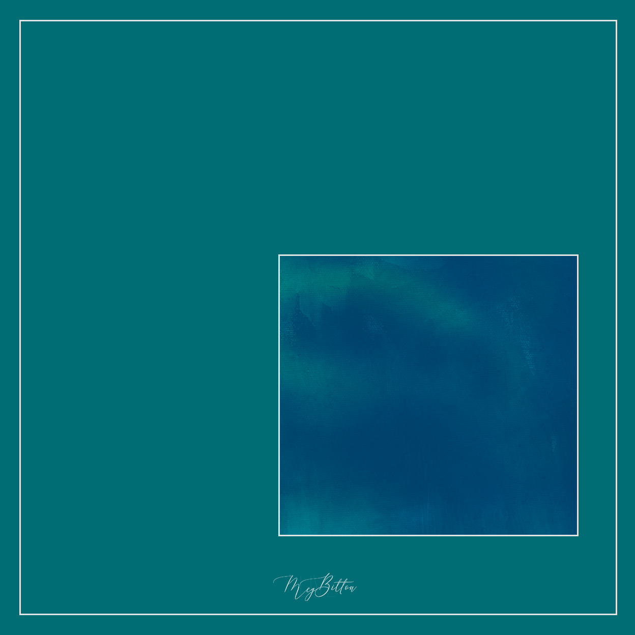 Magical Single Texture - Deep Blue Sea - Meg Bitton Productions