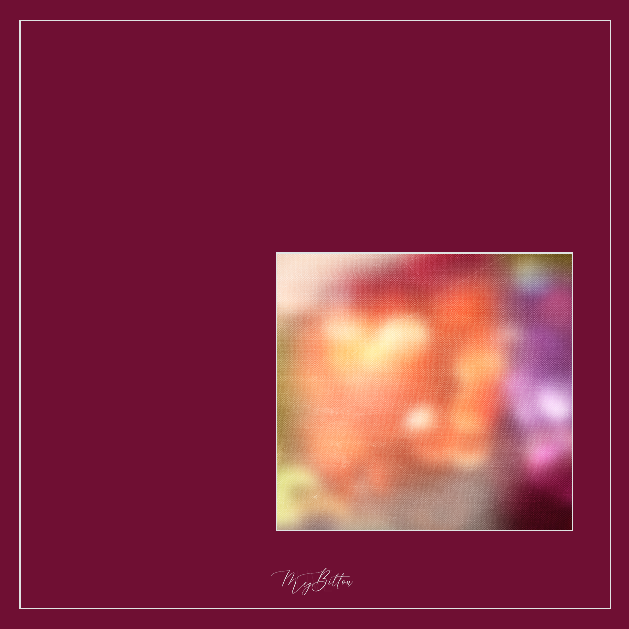 Magical Single Texture - Rainbow Glow - Meg Bitton Productions