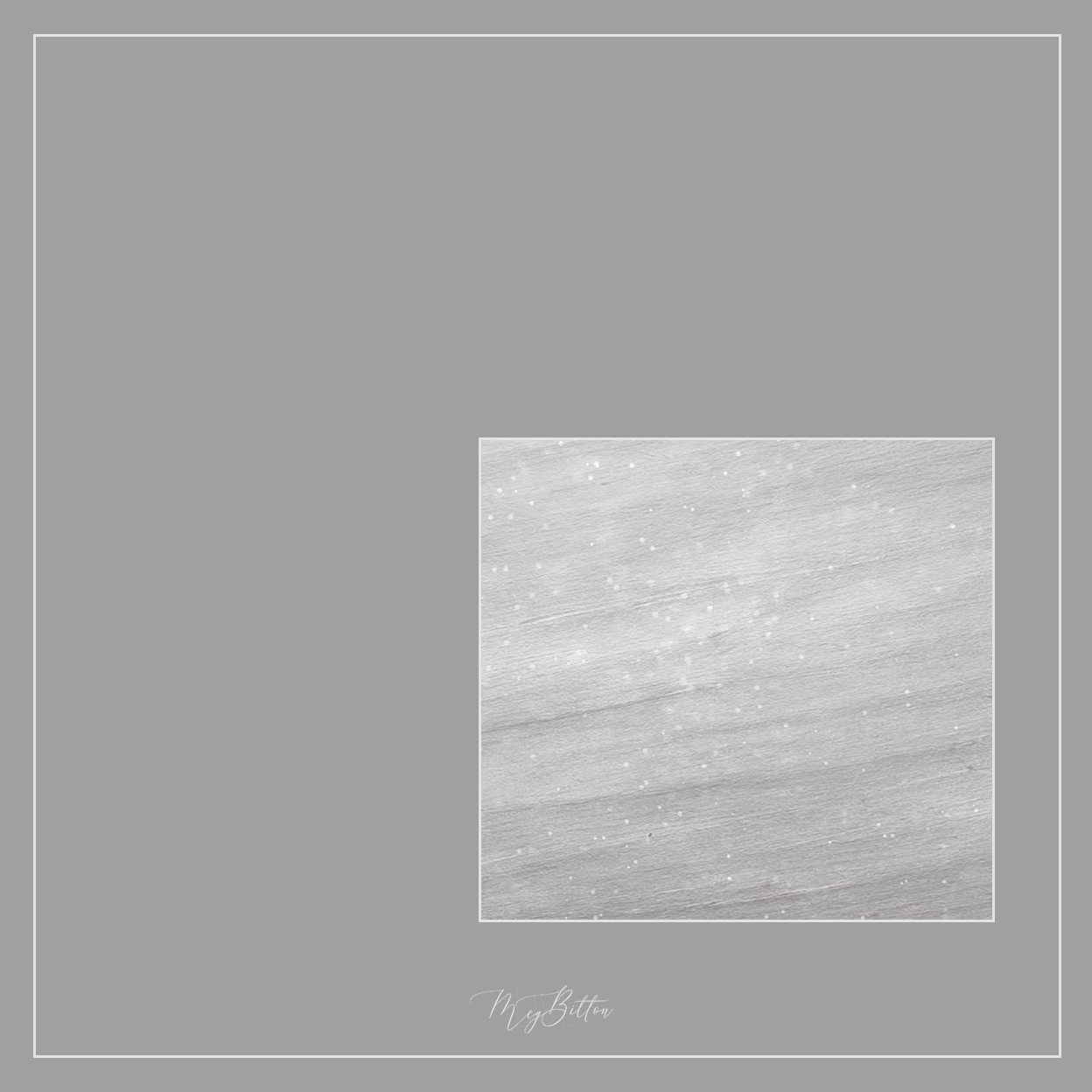 Magical Single Texture - Stony Silver - Meg Bitton Productions