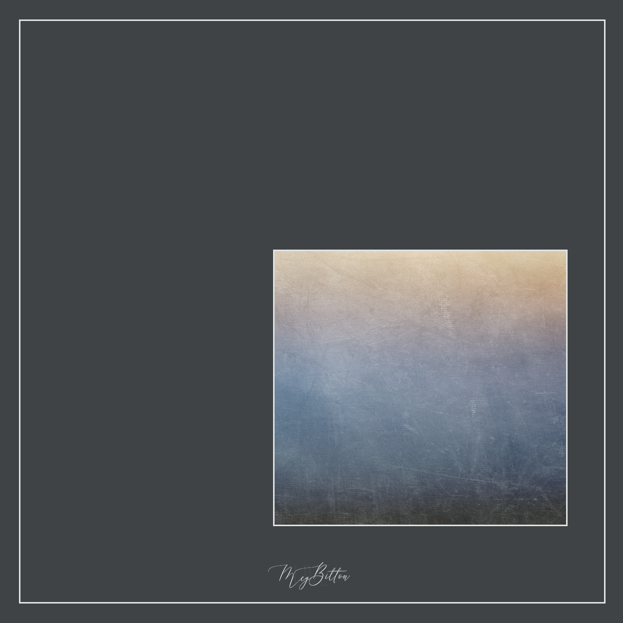 Magical Single Texture - Winter Evening - Meg Bitton Productions