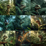 Baby Raptor Background Bundle