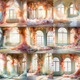 Ultimate Spring Silks Background Bundle
