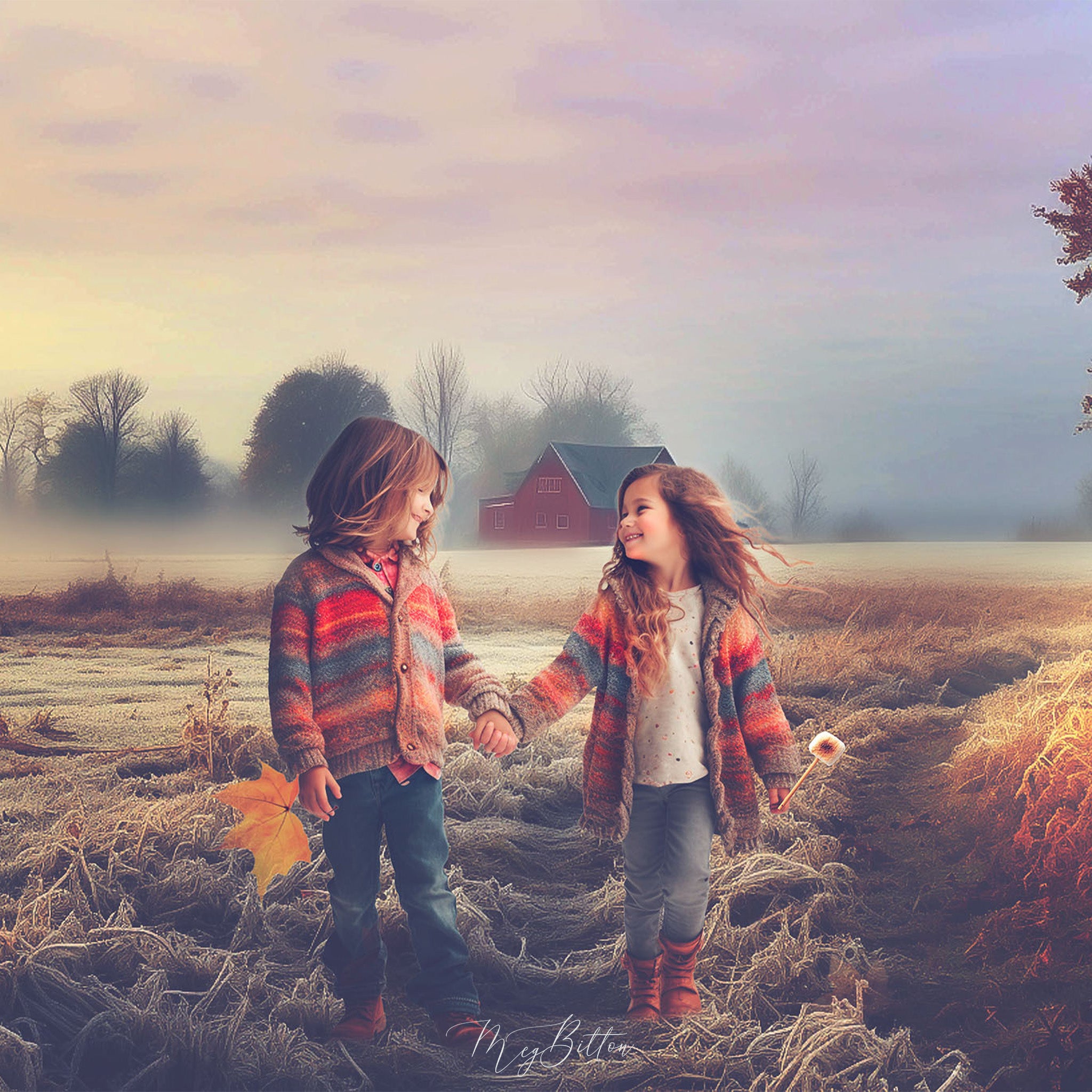 Magical Autumn Scenes Asset Pack - Meg Bitton Productions