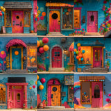 Claymation Store Front Background Bundle