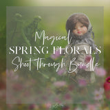 Spring Flowers Shoot Through Bundle